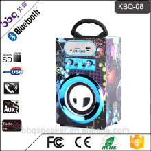 BBQ KBQ-08 10W 1200 mAh Battery Best Bluetooth Outdoor Portable Karaoke System loud speaker